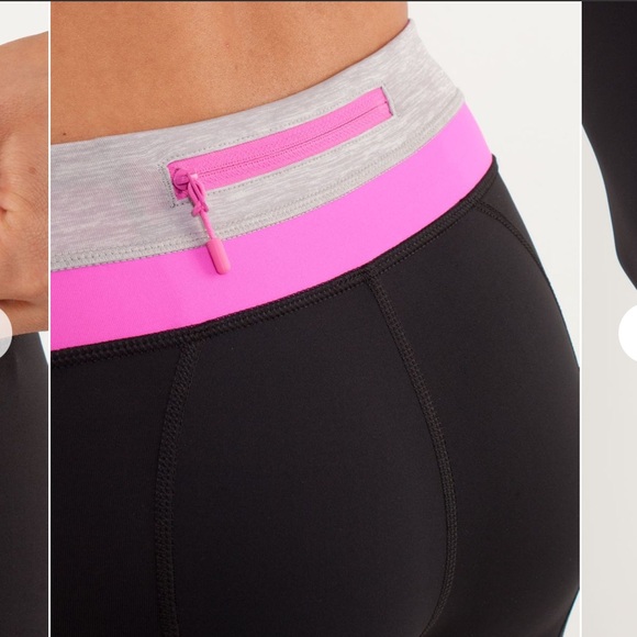 Lululemon Run: Inspire Crop II
Black / Metallic Silver / Pow Pink - Picture 5 of 15